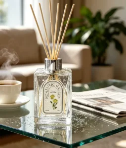 Large Bottle of Floral Aromatherapy Diffuser Flameless Essential Oil Fragrance Gift Set High-End and Long-Lasting Scent