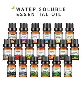 Lavender Essential Oil 10ml for Aromatherapy Aroma Diffuser Humidifier Diffused Stone Jasmine Water soluble Plant Oil Perfume