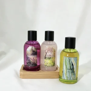 Lavender Perfume Spray Alcohol Free Non Irritating Long Lasting 50ml Sustainable Portable with Fragrance for Home Use