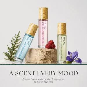 Leak Proof Mini Roll on Perfume Oil Multi Scents Body Fragrance for Social Travel Work Essential Oil Blend Women’s Perfume Oil