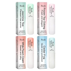 Long Lasting Body Fragrance Solid Balm Deodorant Antiperspirant Portable Solid Perfume Parfum Unisex Floral 3g 4 Types