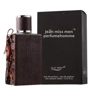 Long Lasting Fresh Natural Leather Floral Scent Cologne Spray Men Sustainable Perfume