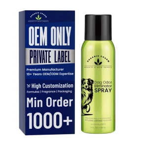 Long Lasting Herbal Dog Grooming Spray Dog Deodorizing Perfume Cologne With Body Use