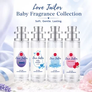 Long Lasting Mild Baby Powder Scent 100ml Love Tailor Perfume Baby Fragrance Spray Clean Lady Fragrances 4 Variants Available