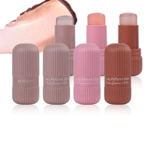 Long Lasting Perfume Jelly Balm Stick Customized Portable Solid Perfume Balm Refreshing Floral Jelly Solid Perfume Balm