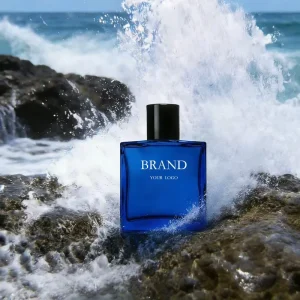 Long-lasting Eco-Friendly Rich Luxurious Ocean Blue Men’s Fragrance Collection Woody Floral Cologne Body Spray Travel Size Eau