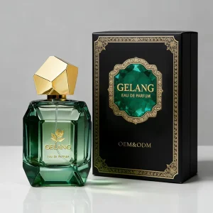 Low Price Perfume Bottle 100ml Laser Engraved Glass Perfume Bottles Square Perfume Bottle with Sprayer and Packaging