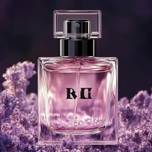 Women’s Elegance Floral Rose Perfume Eau De Parfum with Parfum Bottle