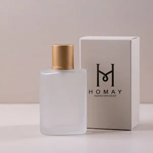 Luxury 30ml 50ml 100ml Perfume Atomizer Customized Men’s Cologne Perfume Glass Bottle With Box Packaging