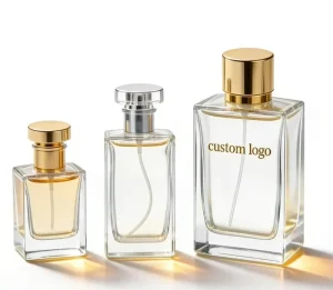 Luxury 30ml Transparent Glass Perfume Bottle Matte 10ml Separate Water Bottle Press Spray Diffuser Packaging Screen Printing