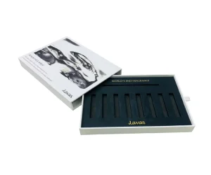 Luxury 3ML 5ML 10ML Mini Perfume Sample Bottles Packaging Sliding Box Fragrance Spray Set Gift Kit Box for Perfume