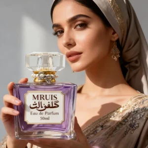 Luxury 50ml Women Eau De Parfum Fresh Elegant Floral Woody Long Lasting Natural Fragrance Perfume Spray for Daily Wear