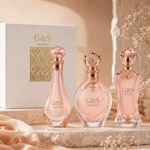 Luxury Clear Glass Spray Bottle Perfume Design Box Accepted Customize Logo and Color Glass Perfume Bottle Box