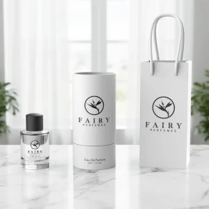 Luxury Complete Perfume Packaging Set Multi size Empty Glass Spray Bottle Square Cylinder Gift Box Paper Gift Bag Fine Mist