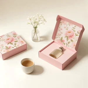 Luxury Cosmetic Perfume Bottle Shipping Box Custom Corrugated Mailer Box Paper Packaging Box with Logo