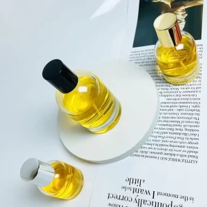 Luxury Crystal Style Perfume Bottle 100ml with Elegant Cap and Fine Mist Sprayer for Perfume Brands