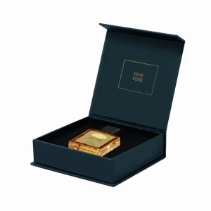 Luxury Custom Logo Perfume Packaging Box with Embossing Eco-Friendly Rigid Paper Box for Fragrance USA Europe Market