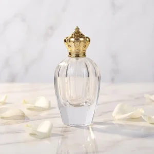 Luxury Custom Perfume Bottles 30ml 50ml 100ml Stock Sizes with Pump Sprayer Seal Premium Glass Spray Bottles for Parfum