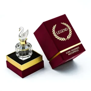 Luxury Custom Rigid Oud Attar Perfume Boxes Premium Cardboard Packaging Brandable Gift Boxes