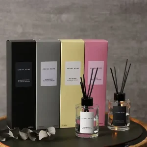 Luxury Customized Private Label Decorative Reed Diffuser Home Fragrance Aroma Reed Diffuser