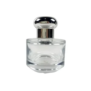Luxury Design 30ml Glass Perfume Bottle Elegant Empty Crystal Travel Refill with Pump Sprayer Top