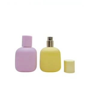 Luxury Design Empty Perfume Bottle 50m Empty Glass Bottle with Spray Pump