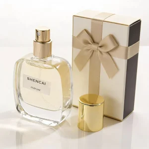 Luxury Elegant Customized Fragrance 30ml 50ml 100ml Rectangle Empty Glass Perfume Parfum Bottle With Pump Spray