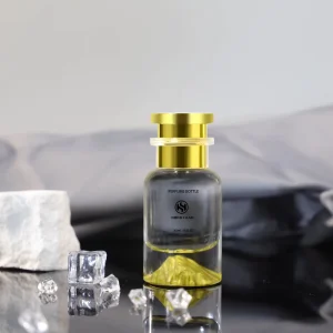 Luxury Fancy Volcano Bottom Custom Color Perfume Glass Bottles 30ml 50ml 100ml with Sprayer Lid and Cap