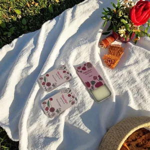 Luxury Floral & Fruity Scented Solid Perfume for Women Refillable Fragrance Gel in a Portable Solid Container