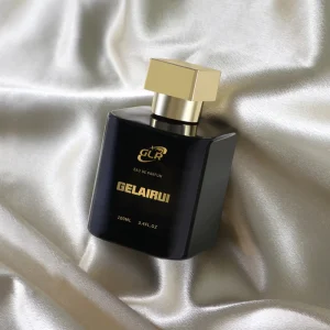 Luxury Fragrance Amber Empty Square 30ml 50ml 100ml Men’s and Unisex Natural Perfume Bottle with Box Packaging Gold Label
