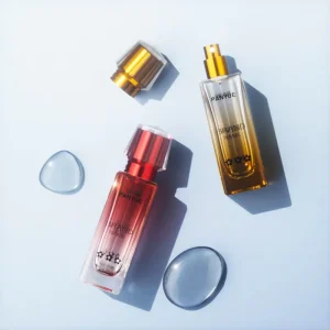 Luxury Fragrance Packaging Perfume Bottle Custom 30ml Square Umbrella Cap Perfume Bottle