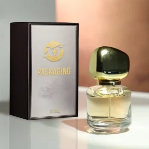 Luxury Glass Perfume Bottle 30ml 50ml 100ml Empty Bottle Clear Glass Perfume Bottle with Unique Cap