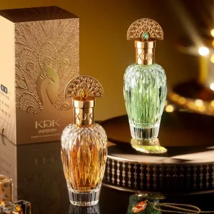 Luxury Glass Perfume luxury Women’s Perfume Unique Perfume with Long-lasting Fragrance for Ladies 50ml Floral Perfume