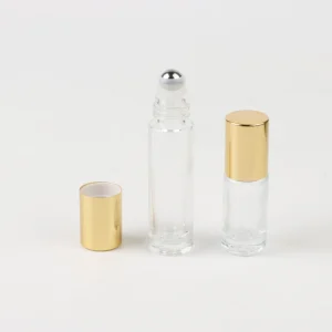 Luxury Glass Roll on Bottle Perfume Oil Roll on Glass Bottle with Roller Ball