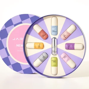 Luxury High end 8 Piece Perfume Oil Cosmetic Gift Box W Insert Tray Essential Body Hair Oil Fragrance Vial Packaging