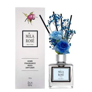 Luxury Home Decor Perfume Aromatherapy Fragrance Natural Oil Essential Diffuser in Glass Bottle With Aroma Flower Stick