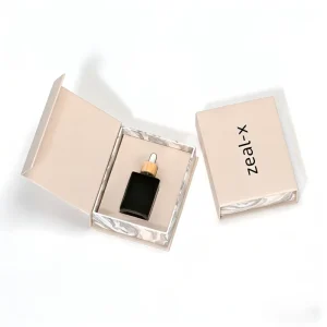 Luxury Magnetic Gift Box Matt Lamination Eco Friendly Biodegradable Recyclable Rigid Packaging for Essential Oils Perfumes