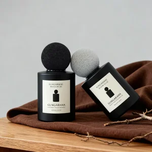 Luxury Matte Black 30ml 50ml Empty Custom Perfume Bottle Custom logo 100ml Glass Perfume Spray Bottle Ball Cap Packaging Box