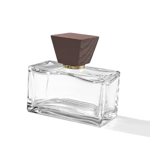 Luxury Packaging Botol Parfum 50ml Men’s clear Glass Perfume Bottle with Package Box 30ml 50ml 100ml Rectangle Perfume Bottle