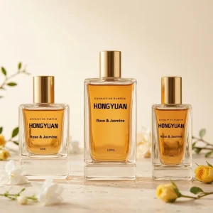 Luxury Perfume Bottle 30ml Elegant Perfume Bottle 50ml 100ml Cologne Perfume Glass Bottle for Women