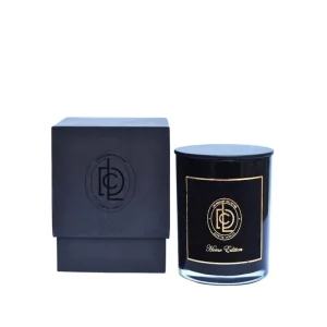 Luxury Private Label Perfume Bottle Adhesive Sticker Velvet Style Custom Candle Scent Label