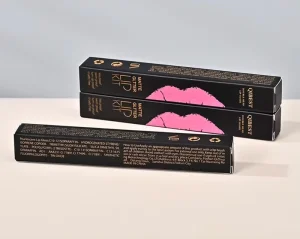 Luxury Soft Touch Matte Lipstick Paper Box Custom Full Color Print Manufacturer Direct