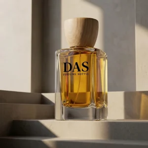 Luxury Square Heavy Base 50ml Perfume Bottle with Fine Mist Spray for Professional Fragrance Branding Solutions