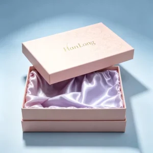 Luxury Two Pieces Hard Package Box for Gifts Perfume Crafts Rigid Box Removable Lid Gift Box With Silk Satin Lining