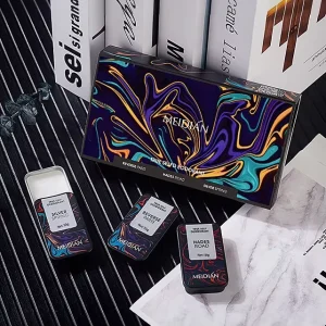 MEIDIAN Portable Private Label Solid Perfume Balm Box Set Romantic Long Lasting Body Fragrance Men Women Solid Perfume