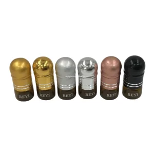 MINI 1/2/3ML Glass Attar Bottle for Oud Oil Tester Roll on Bottle Hot Stamping Surface Oud Oil Bottle