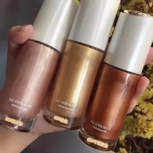 MLM Private Logo Private Label Long Lasting Highlight 100ml Shimmer Body Oil Flavor Fragrance Perfume Oil Essential Oil