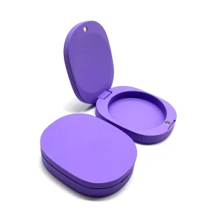 Magnetic Unique Brass Small Solid Perfume Ornate Container
