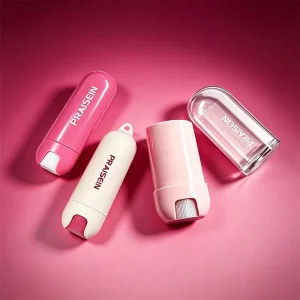 Manufacturer 5g Small Plastic Cosmetic Solid Perfume Balm Container Tube with Bottom Swivel Plastic Concealer Tube