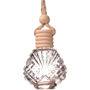 Manufacturer Whosale 5ml 10ml Luxury Beatiful Portable Small Empty Hanging Car Perfume Reed Diffuser Glass Bottle